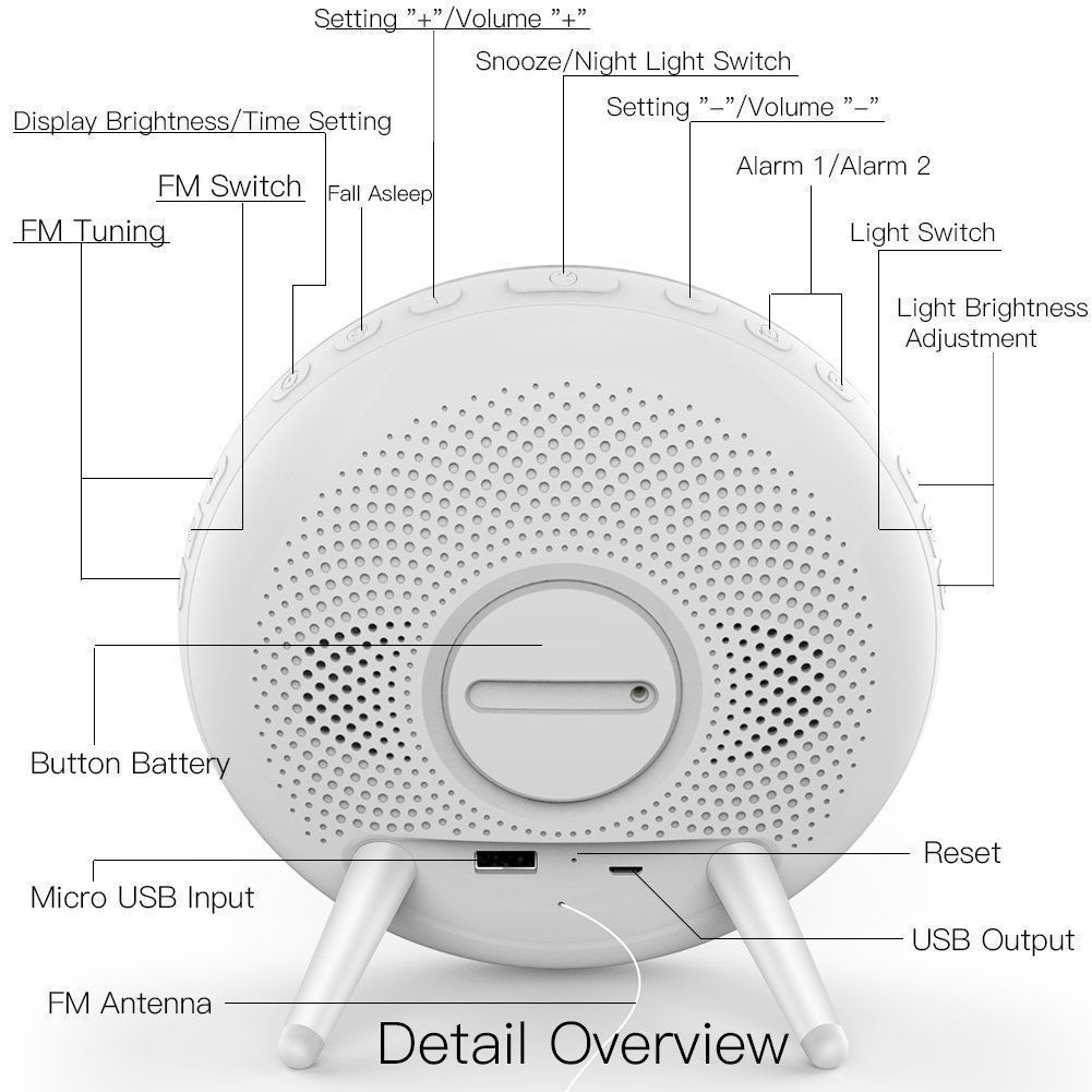 Wecker: Smarter Lichtwecker mit FM Radio – Neu und originalverpackt aus Weinfelden von salehouse 1