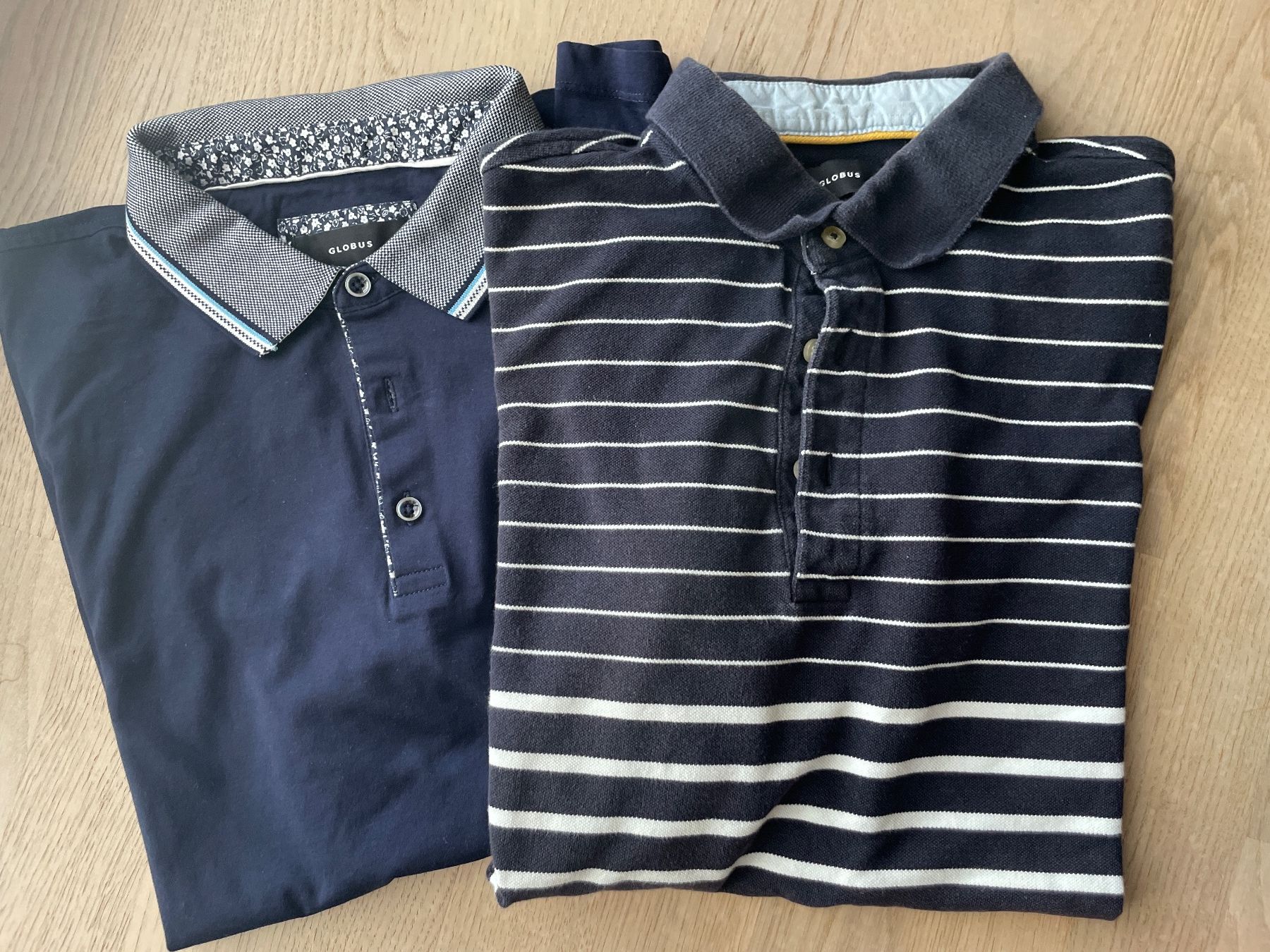 Globus Polos: Zwei Poloshirts Gr. L – D'occasion à Winterthur par July03