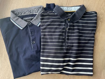 Zwei Poloshirts Gr. L