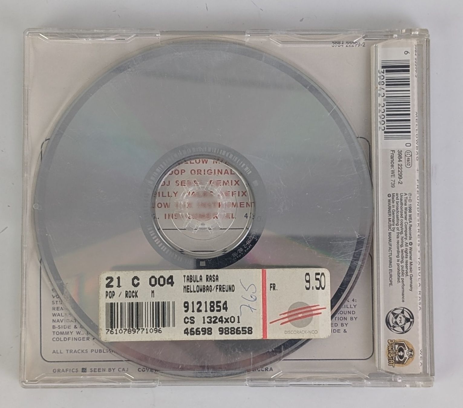 CD: Tabula Rasa - Mellowbag + Freundeskreis CD – Usato da Zürich venduto da 1.Simon 1