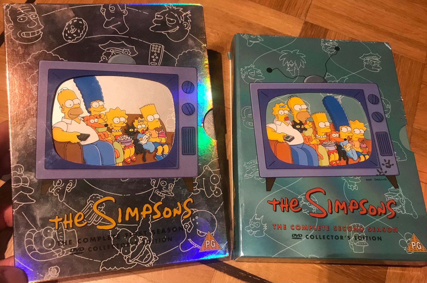 Alle DVDs: Collection complète DVD The Simpsons en anglais 10 coffrets – Gebraucht aus Chesières von Dungaraid 2