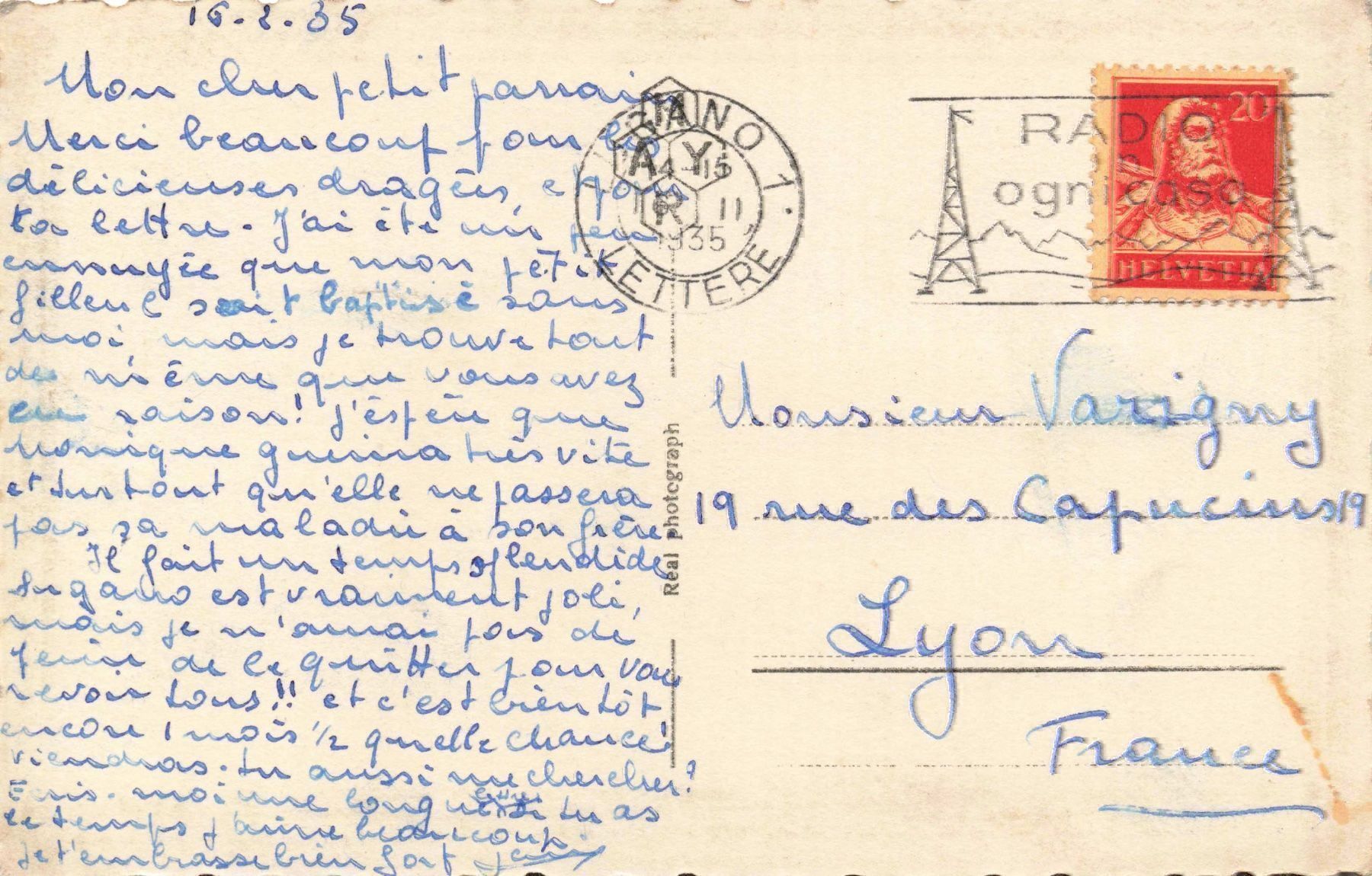 Cartes postales: Lugano – D'occasion à Biasca par Blenio71 1