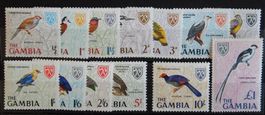 Gambia British Kat. 210-222 ** 1966 Kat. 18 £
