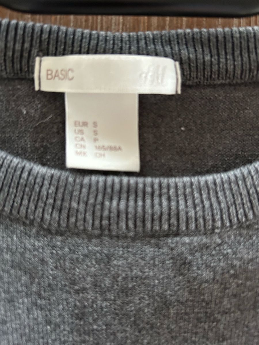 H&M Maglioni & Felpe: H&M Basic Pullover, Grösse S, Grau - Kuschelig warm! – Usato da Beringen venduto da Sternli650 1