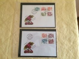 9 Briefmarken Fasnacht 25.08.1977