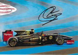 Prost, Renault 2011, original signiert!