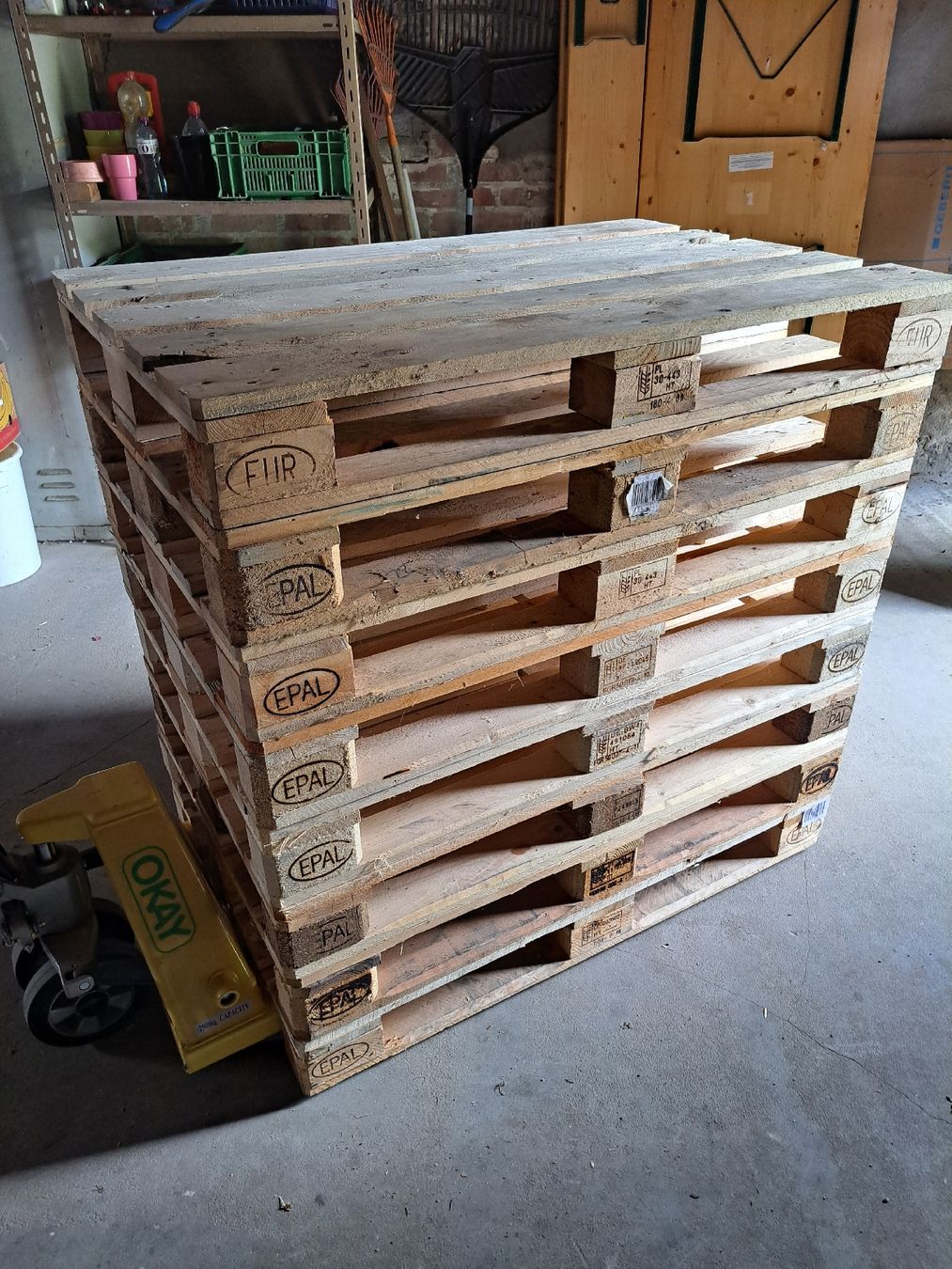 Pallets: 8 stk Europaletten  – Usato da Morens FR venduto da Kiscica 6