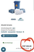 neuer Notfall-Set in Rolltonne, Öl, Aufnahmekap. 162 l