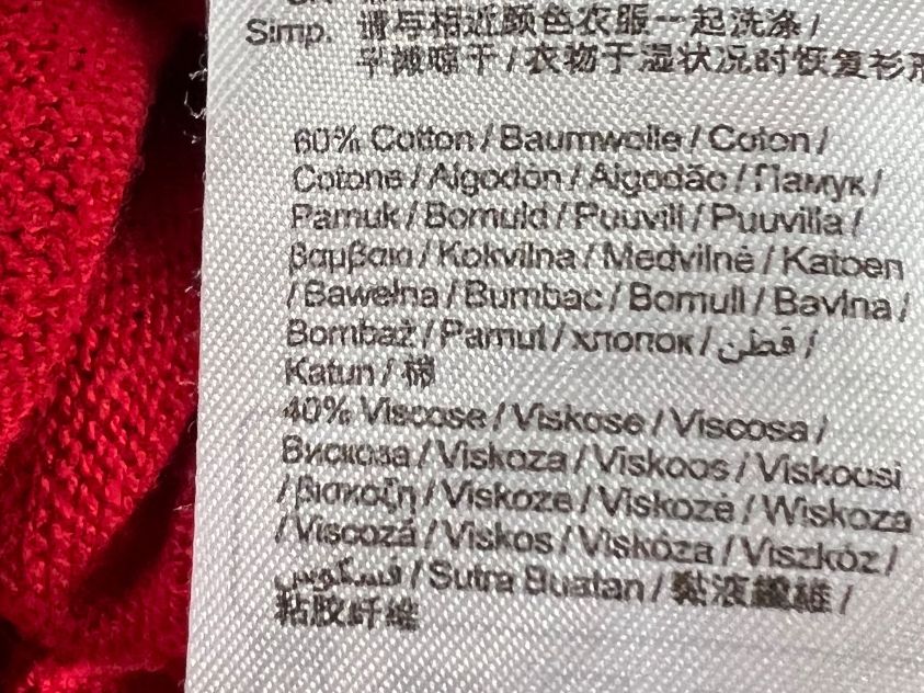 Esprit Maglioni & Felpe: Esprit Pullover mit Rüsche, rot, Grösse XL, neuwertig – Usato da Mumpf venduto da Roxy_Piercing 4