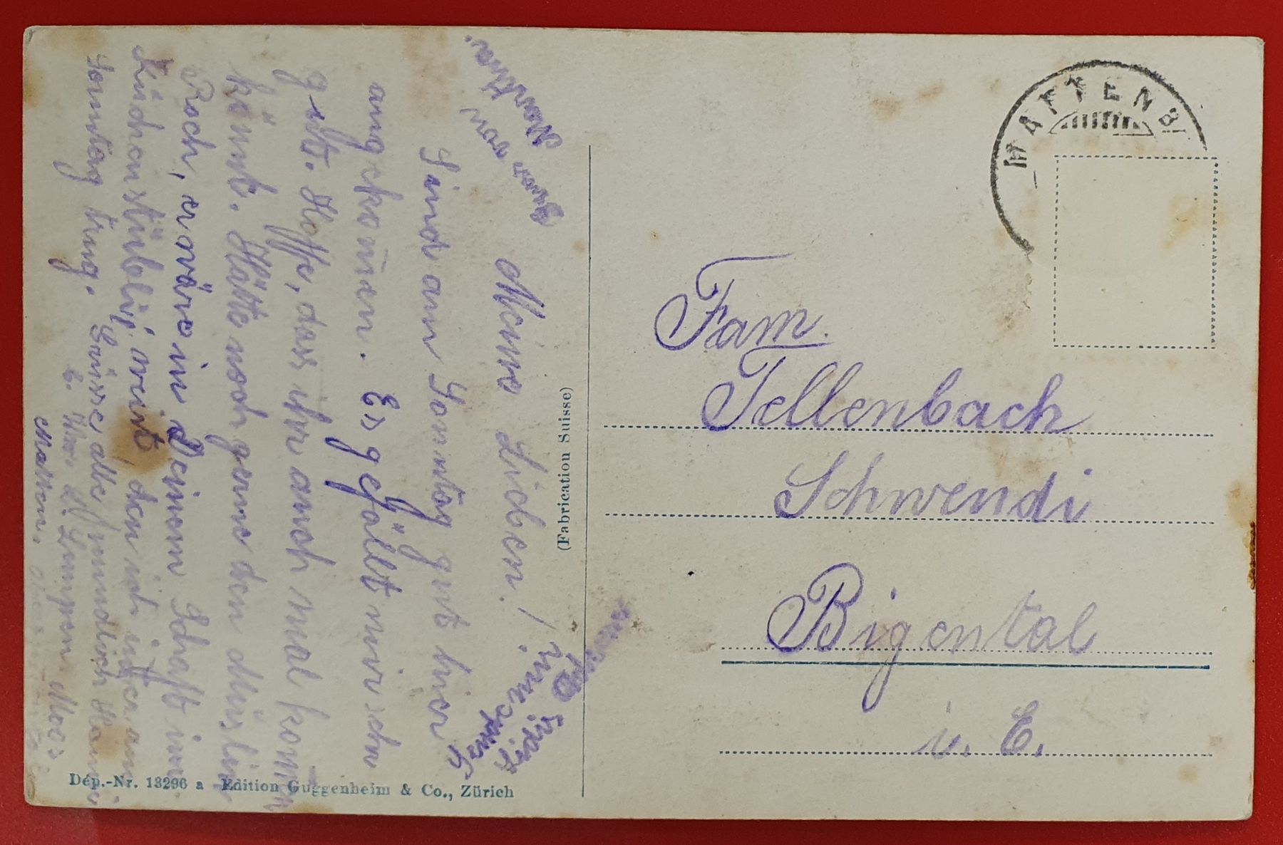 Cartoline postali: Matten – Usato da Kreuzlingen venduto da Rschweiz1 1