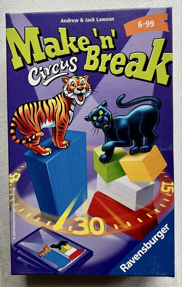 Ravensburger Spiele: Ravensburger Make 'n' Break Circus - Denkspiel mit Tieren – Neu (gemäss Beschreibung) aus St. Gallen von reg_f8h8