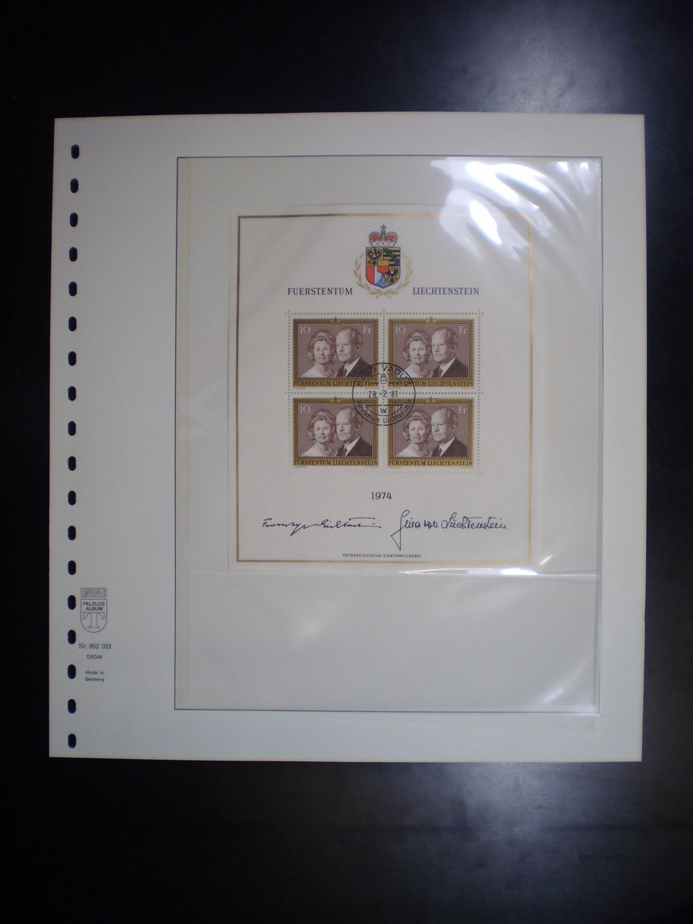 Tutti i francobolli: Briefmarken /  FDC Liechtenstein – Usato da Lenzburg venduto da strebeck 4