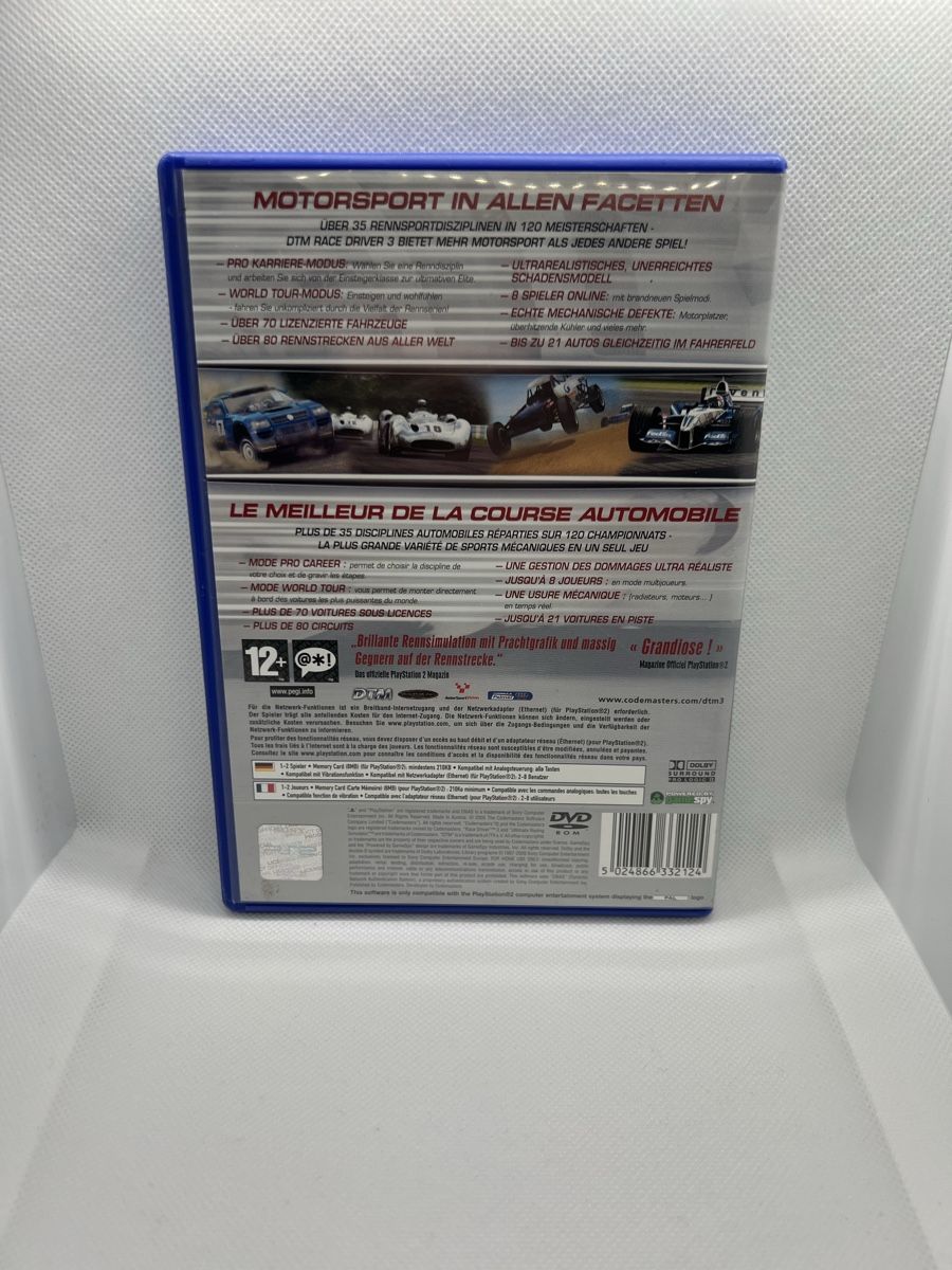 Sony Giochi: DTM Race Driver 3 PS2 Rennspiel – Usato da Düdingen venduto da Joeymoey 2