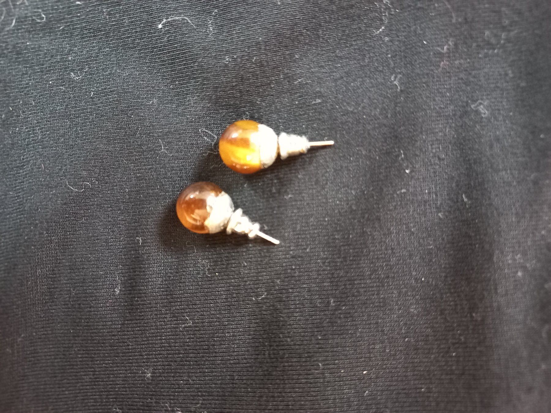 Ohrringe & -stecker: Tigerauge Ohrstecker – Gebraucht aus Riet (Neftenbach) von reisenmilian