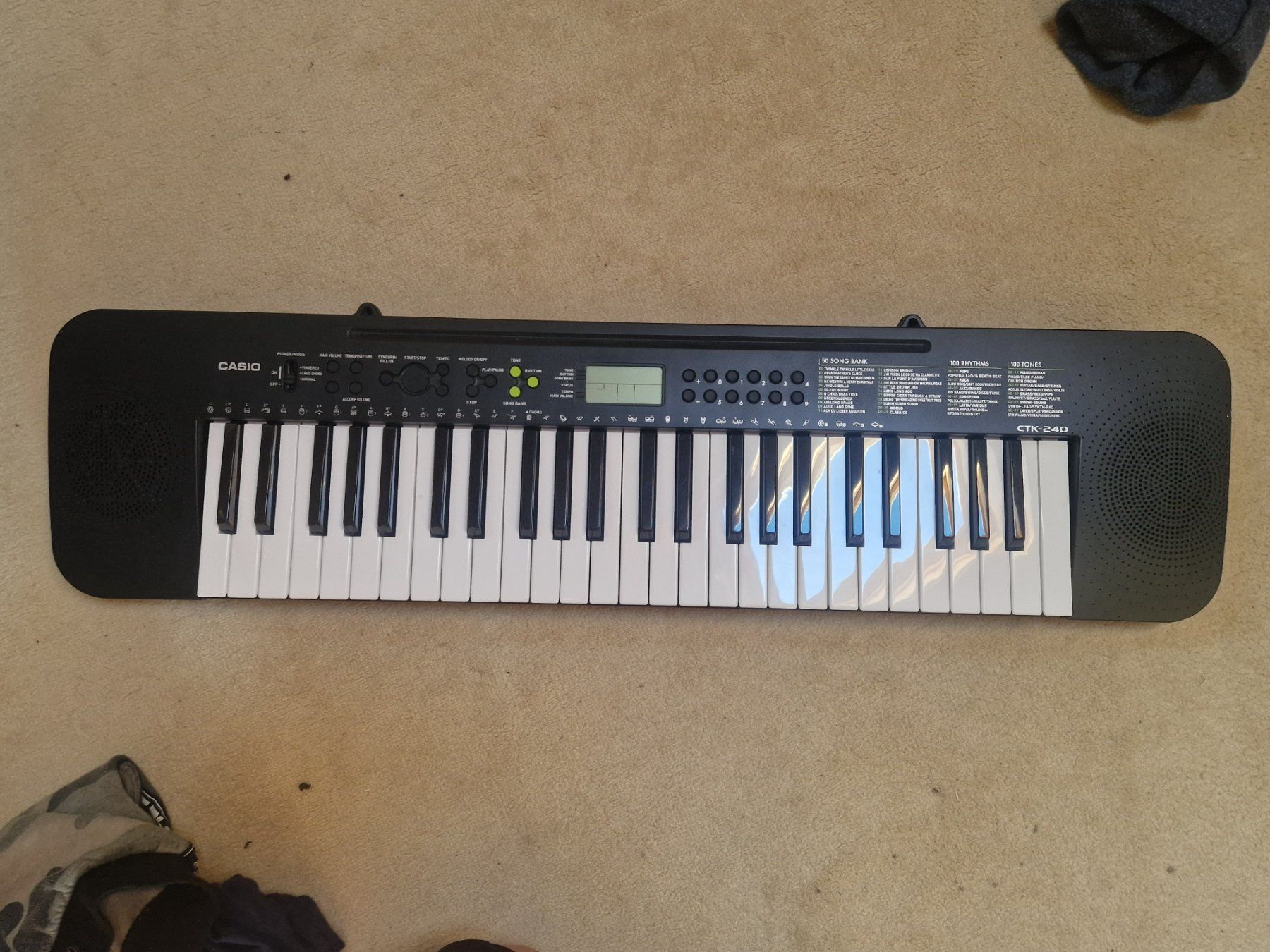 Casio Strumenti musicali: Mini Piano Casio – Usato da Frutigen venduto da cf00s742