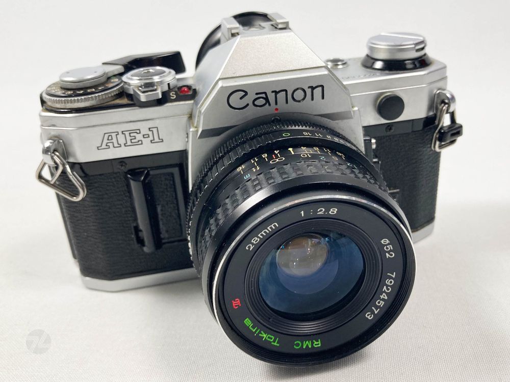 CANON AE-1 28mm 2.8 Objektiv SLR Kamera Vintage Analog 35mm 1