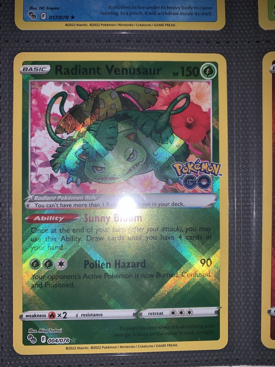Pokémon Carte collezionabili: Charizard Go, Venusaur GO, Blastoise Go mix – Usato da Bironico venduto da ars_z6lb 6