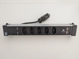 Steckdosenleiste Bachmann PowerFrame 350mm 5xT13 und 2 x USB