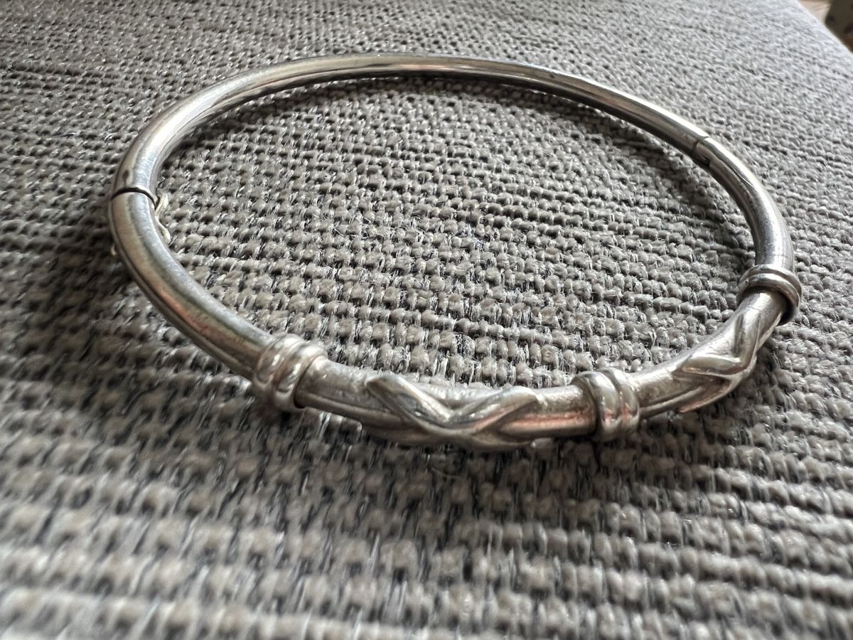 Armbänder & -reifen: Armreif – Einzelstück aus echtem Silber – Gebraucht aus Basel von evaelette 2