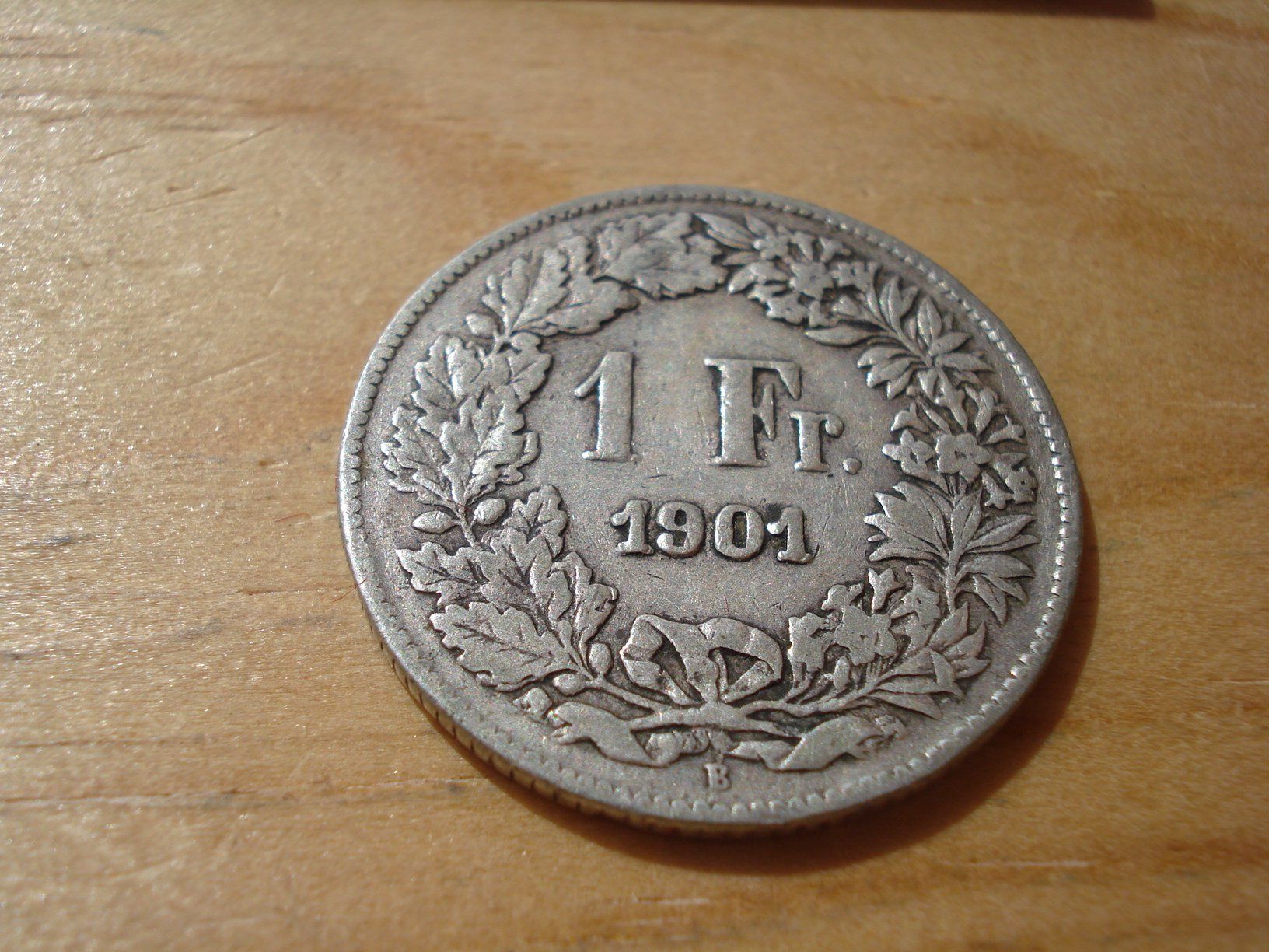 Toutes les monnaies: (D2) 1 Franken 1901 – D'occasion à Erlach par Net-Coins