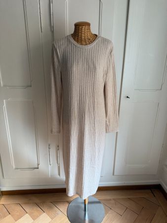 Schlauchkleid beige weich L