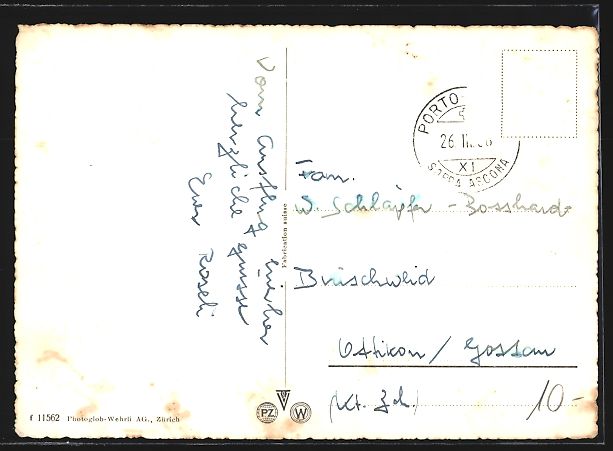 Cartes postales: Porto Ronco /Lago Maggiore, Panorama mit – D'occasion à Berlin par bartko-reher 1