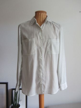 PIMKIE - Bluse weiss-schwarz kariert S