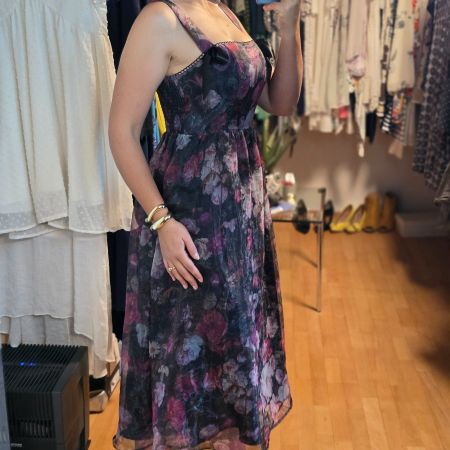 ✨ Romantisches Maxikleid mit Schleifen 38/40 & 40