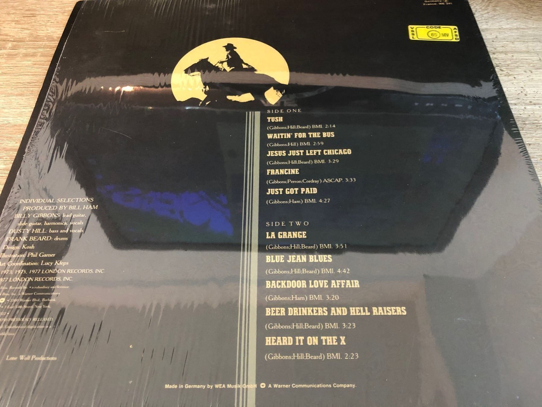 Vinyles: ZZ TOP Best Of – D'occasion à Clarens par Surcouf91 1