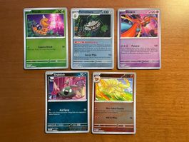 Pokemon Karten Set Reverse (Versand gratis)