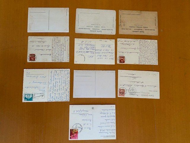 Cartoline postali: AK-PPC 10 Postkarten "Schweizer Seen" [106] – Usato da Zürich venduto da Bertronics 1