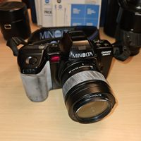 Minolta Dynax 7000i Set, Zoom, Blitz, Tasche, Top Zustand!