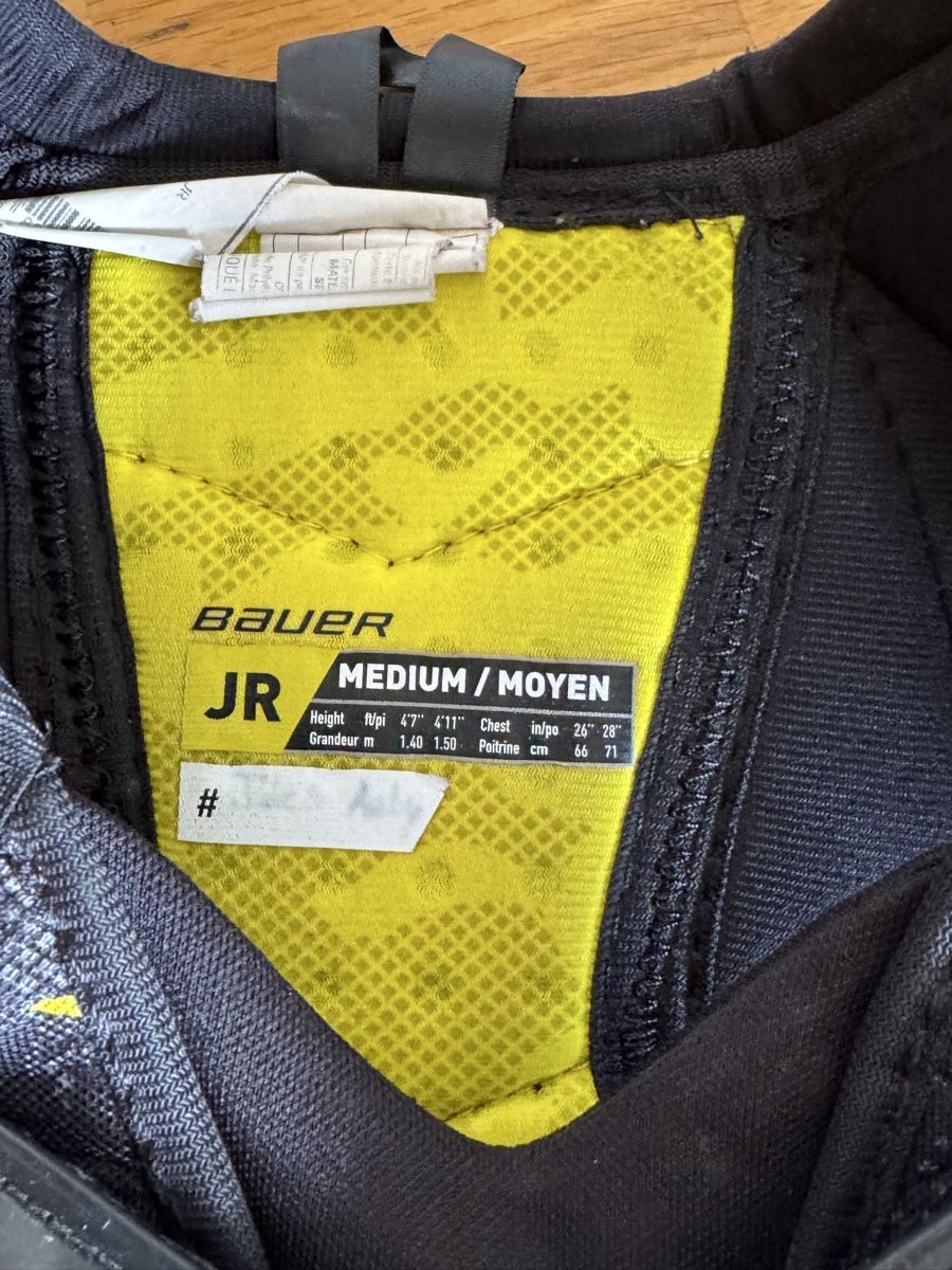 Bauer Schutz & Schoner: Plastron Bauer suprême 3S – Gebraucht aus Fribourg von Jayaeby 1