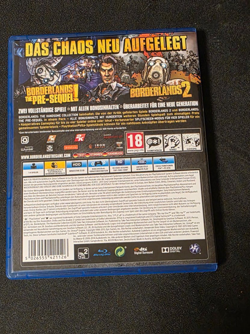 Sony Giochi: Borderlands the Handsome Collection PS4 – Usato da Meilen venduto da MR_Buisness 2