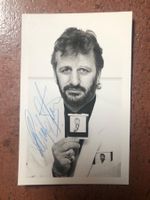 Originalautogramm von Ringo Starr