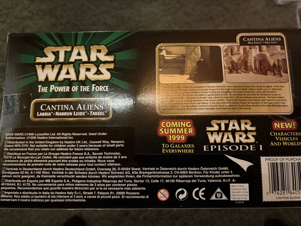 Star Wars Figurines: STAR WARS catina aliens ovp – Neuf avec emballage d'origine à Herzogenbuchsee par warrior77 3