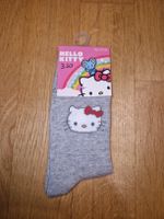 Chaussettes Hello Kitty, taille 27-30, grises, neuves!