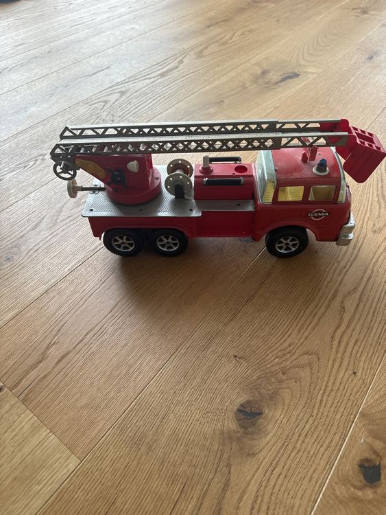 GAMA 9123 - Faun Feuerwehrauto - Camion De Pompier Miniature En Boîte