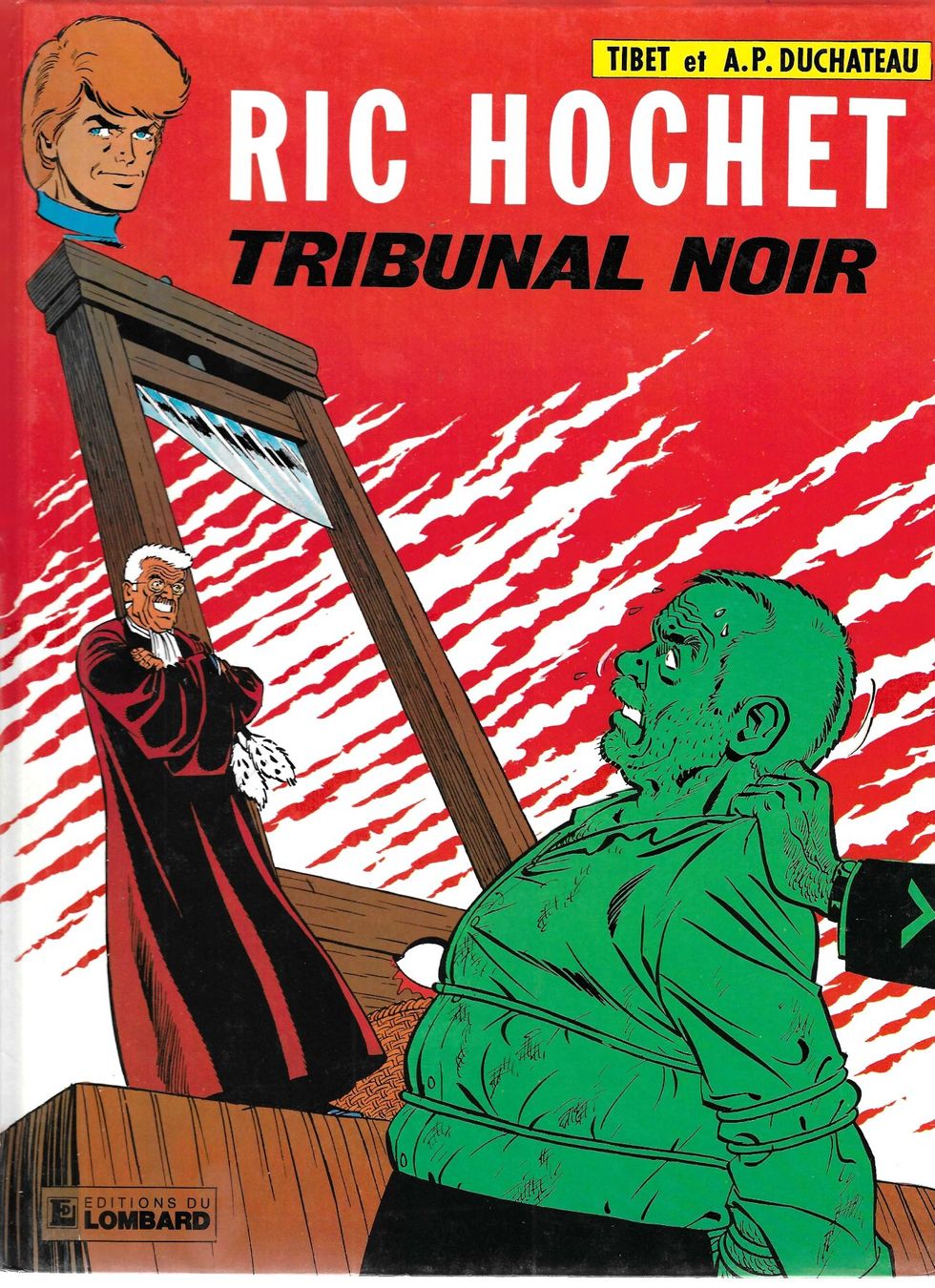Fumetti: Ric Hochet - Tribunal noir - 1983 TBE++ – Usato da Savagnier venduto da Ne2065