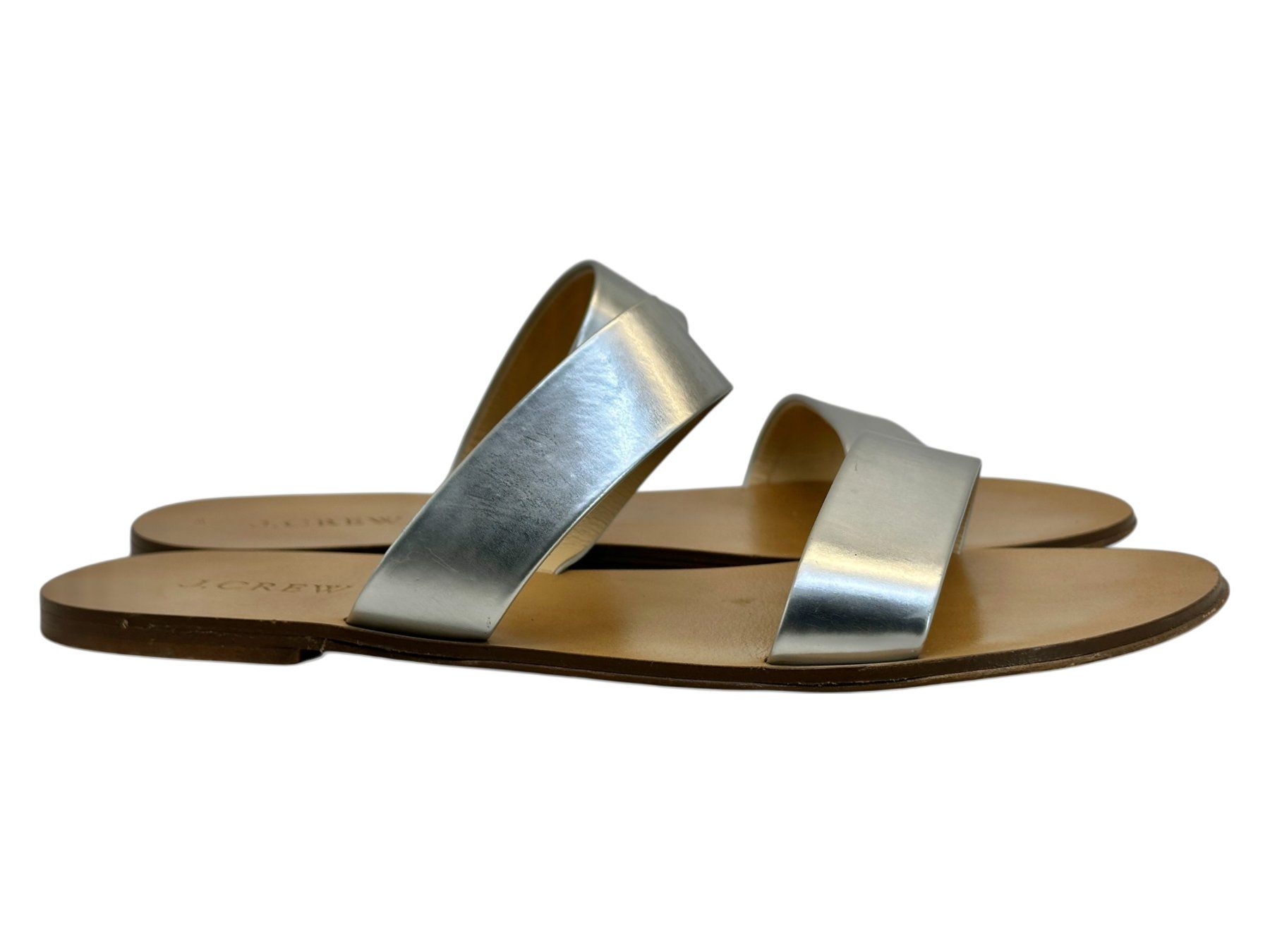 J.Crew Damenschuhe: Sandales J.Crew argentées, Pointure 39 – Gebraucht aus Morges von DidisLuxeFinds 4