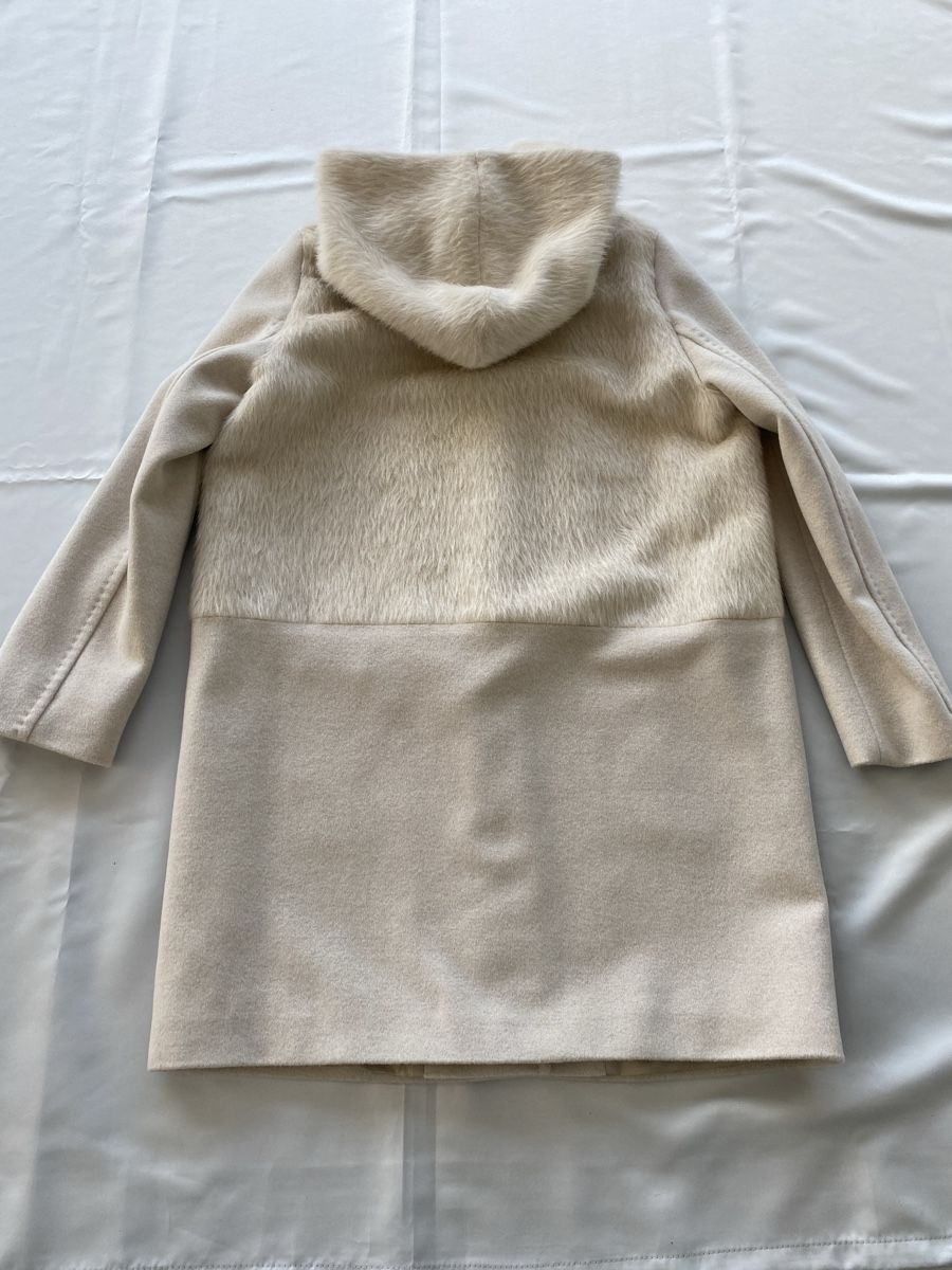 Max Mara Manteaux: Max Mara Wintermantel , 38. winterweiss. – Neuf avec emballage d'origine à Wettswil par ramba 3