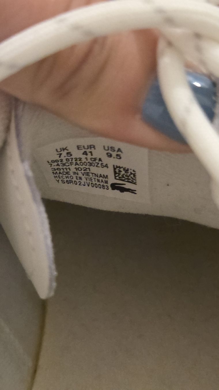 Lacoste Herrenschuhe: Lacoste Sneaker Gr. 41  – Neu (gemäss Beschreibung) aus Berikon von alko93 4