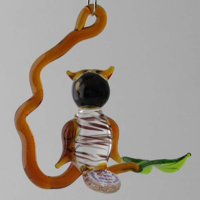 Statuette: Glas Vogel Eule auf Ast klein – Nuovo (secondo la descrizione) da Stein am Rhein venduto da Vitrum8260 3