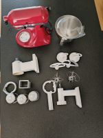 Kitchenaid Artisan, defekt, mit viel Zubehör
