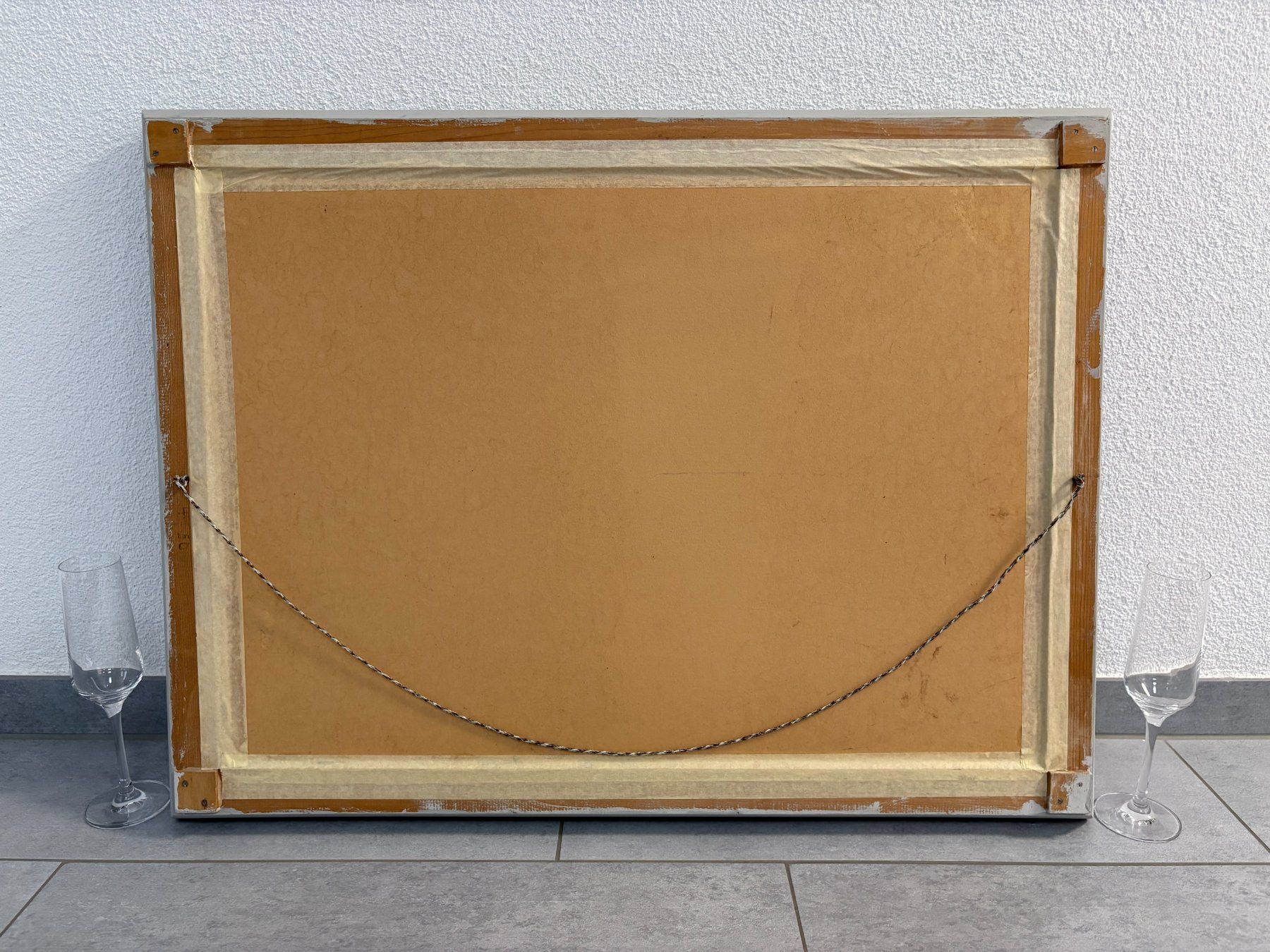 Gemälde: 81 cm breitx61 cm hoch/Gemälde wunderschöne Berglandschaft – Gebraucht aus Ottenbach von TimelessEmotions. 9