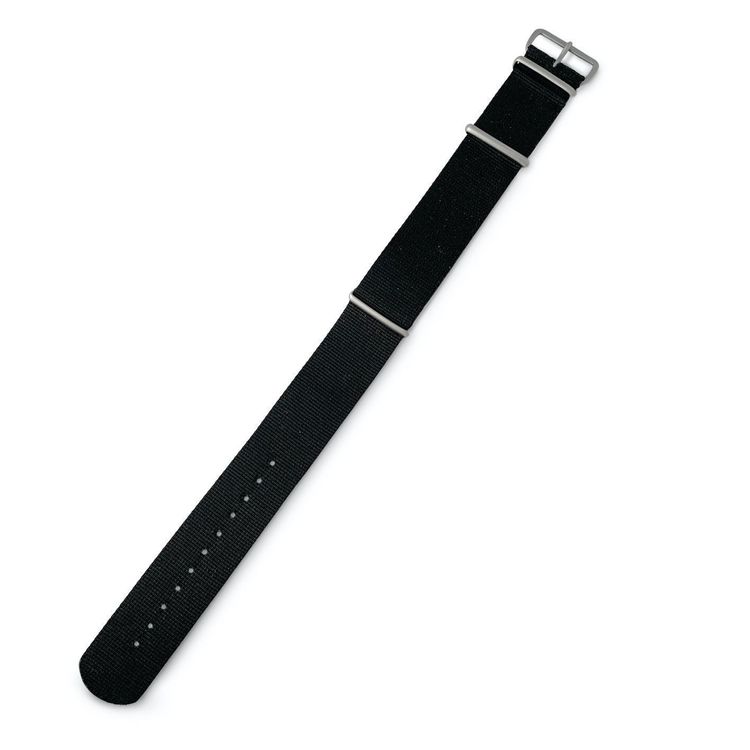 Bracelet NATO noir neuf de stock 2