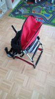 Chicco Kindertrage Wanderrucksack gebraucht rot/grau