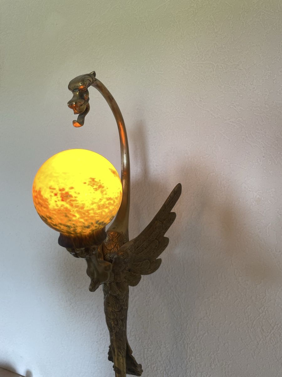 Tische: Jugendstil Beistelltisch Lampe Adler – Gebraucht aus Bern von fotolog111 2