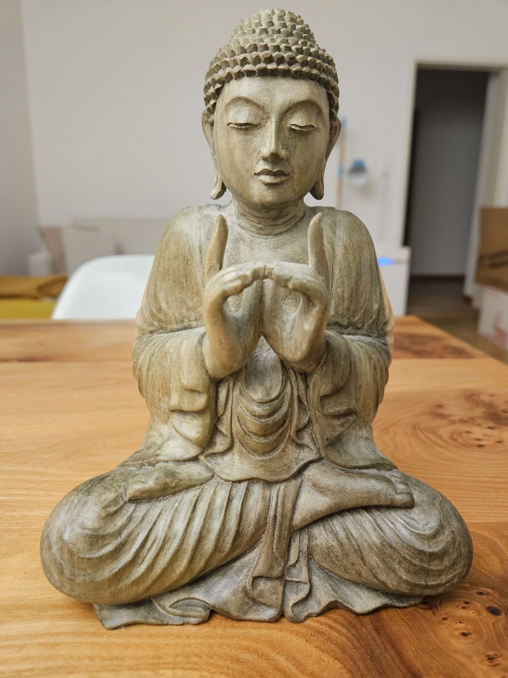 Skulpturen & Statuen: statue bois bouddha excellent état – Gebraucht aus Zürich von nikky26