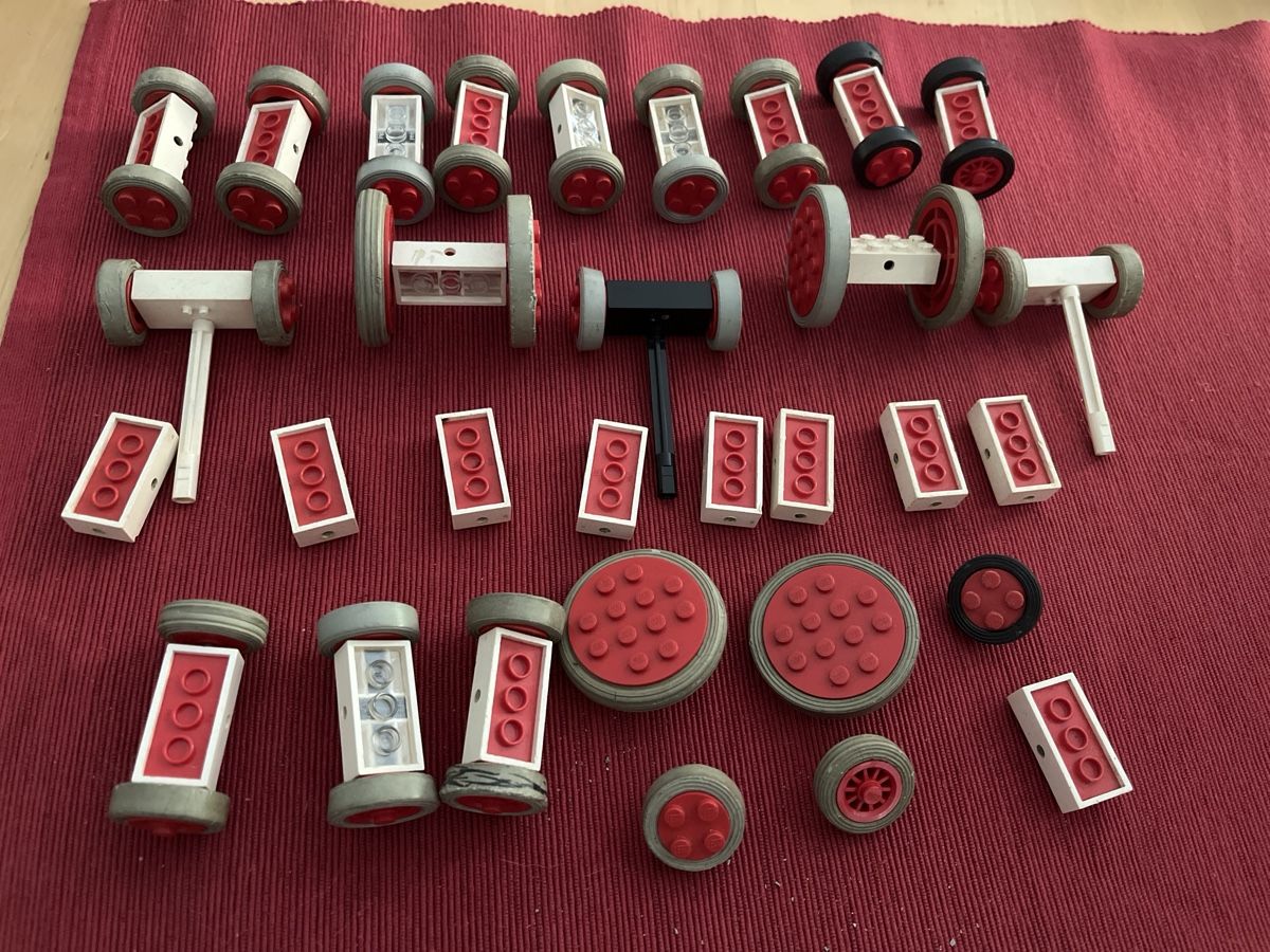 Lego Giocattoli: Lego Achsen und Räder Vintage – Usato da Neuenhof venduto da Pixeline 3